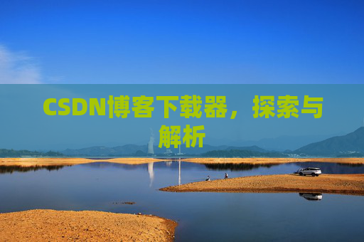 CSDN博客下载器，探索与解析
